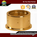 CNC Brass Parts Manufacturing Nickel Plated Finish Brass Machining Part